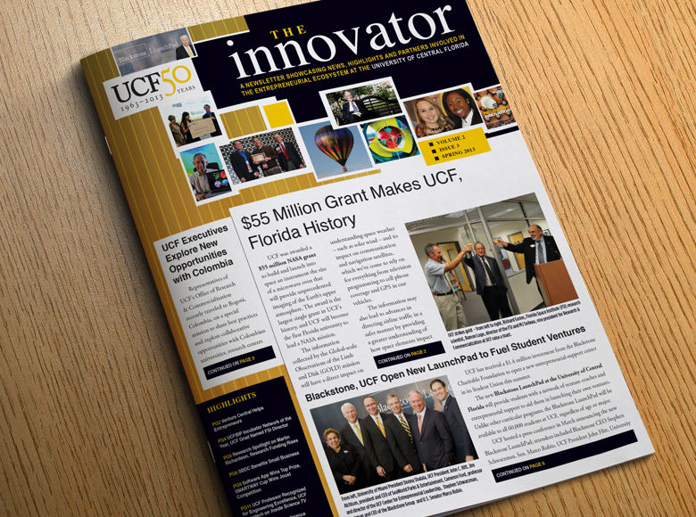 University of Central Florida Office of Research Magazine