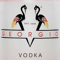 V Georgio Vodka Branding
